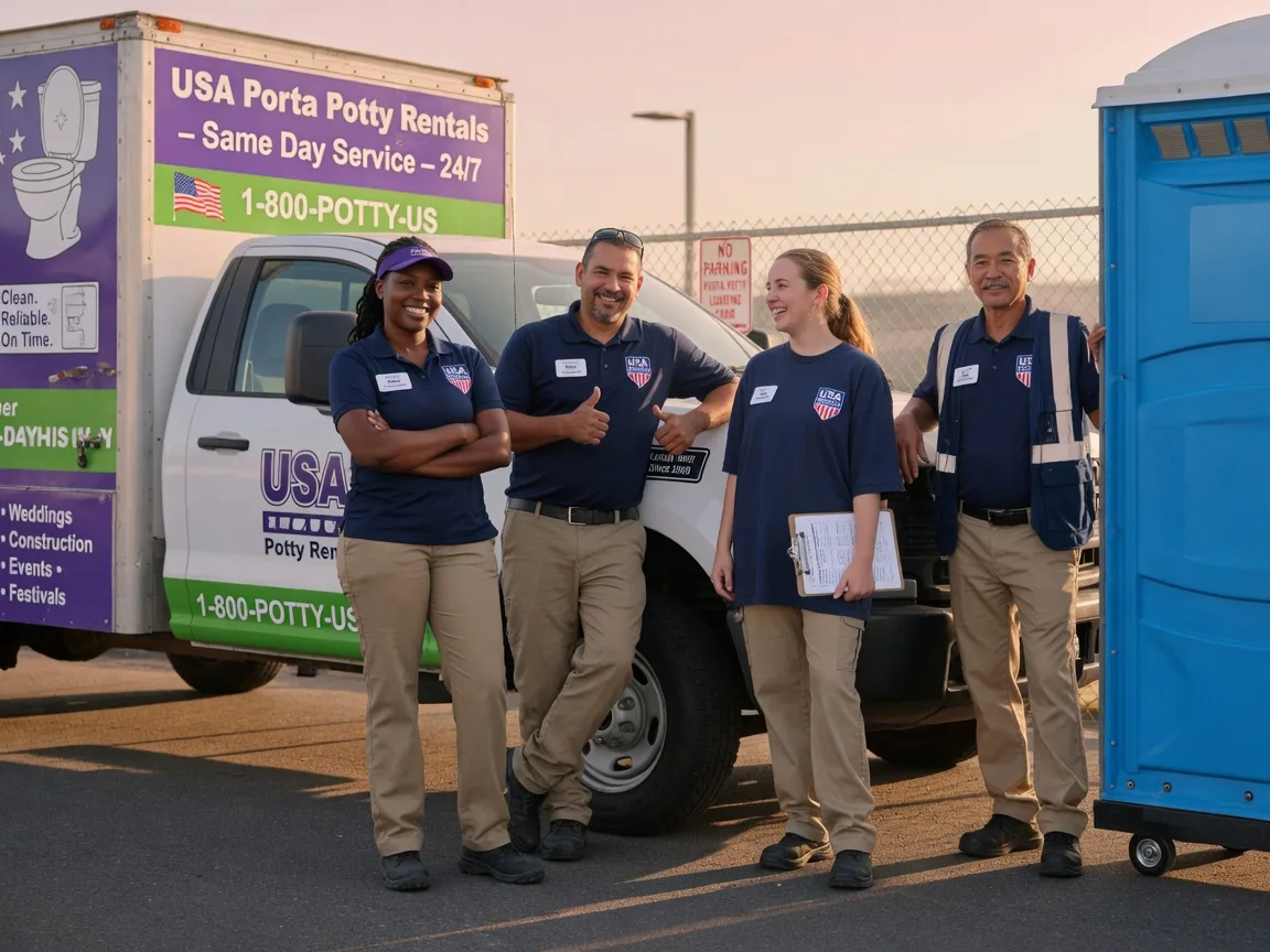 Porta Potty Rental company in Wallace, CA